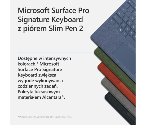 Microsoft Surface Pro Keyboard z piórem Slim Pen 2 Czarny - 711750 - zdjęcie 5