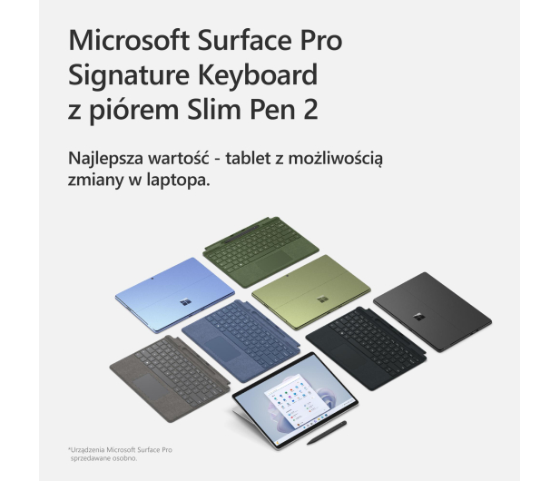 Microsoft Surface Pro Keyboard z piórem Slim Pen 2 Leśna zieleń - 1096303 - zdjęcie 5