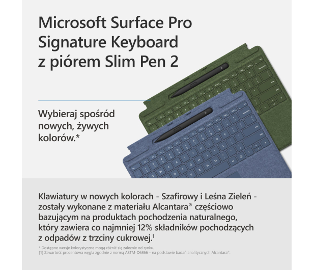 Microsoft Surface Pro Keyboard z piórem Slim Pen 2 Leśna zieleń - 1096303 - zdjęcie 6