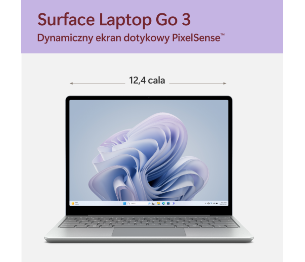 Microsoft Surface Laptop Go 3 i5/8GB/256GB (Platynowy) - 1182767 - zdjęcie 9