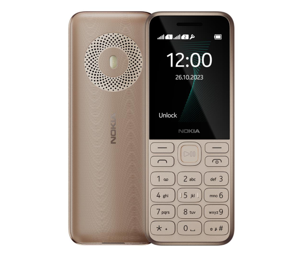 Nokia 130 Dual SIM złoty - 1181998 - zdjęcie