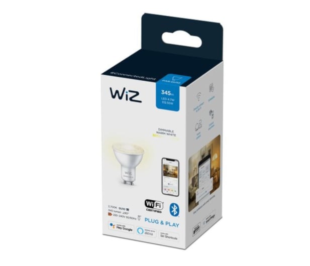 WiZ Wi-Fi BLE 50W GU10 927 DIM 1PF/6 - 1182900 - zdjęcie 2