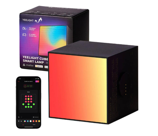 Yeelight Świetlny panel gamingowy Smart Cube Light Panel - 1173398 - zdjęcie