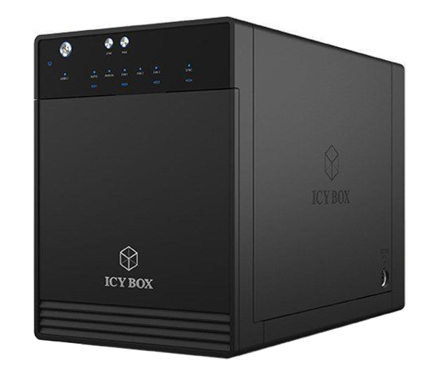 ICY BOX 4x 2.5"/3.5" SATA - USB 3.1 - 674574 - zdjęcie
