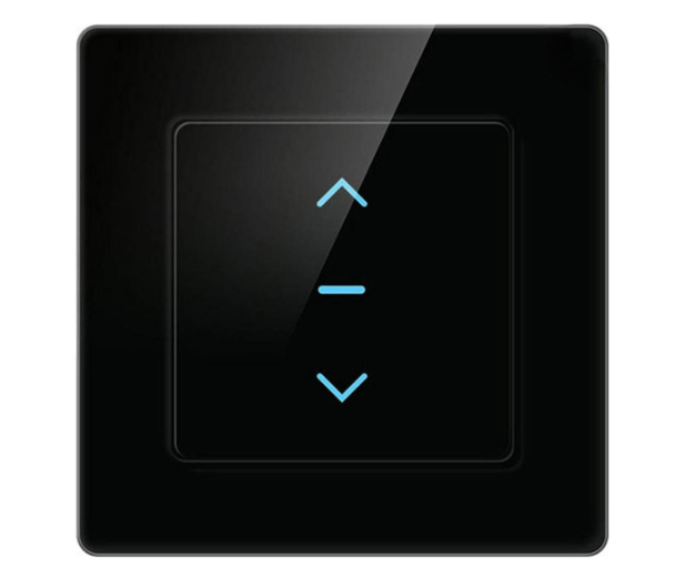 Avatto Dotykowy Inteligentny Przełącznik Rolet Wi-Fi TUYA (czarny) - 1177034 - zdjęcie