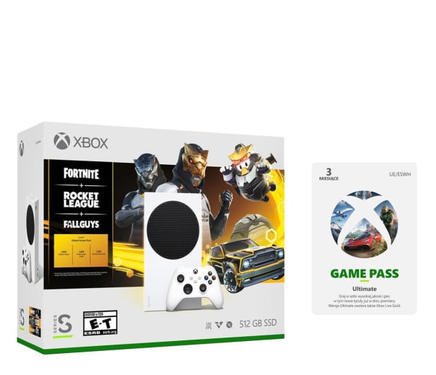 Microsoft Xbox Series S + DLC + Game Pass Ultimate 3 mies - 1113410 - zdjęcie