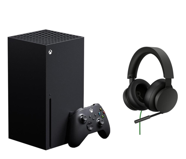 Microsoft Xbox Series X + XSX Stereo Headset - Przewodowe - 1046830 - zdjęcie
