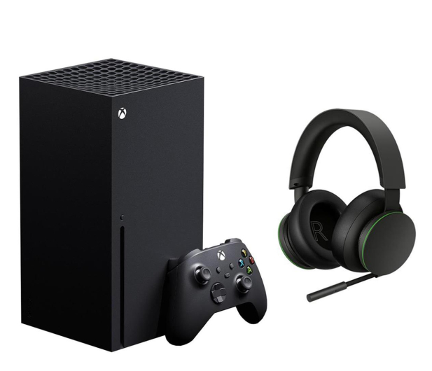 Microsoft Xbox Series X + XSX Stereo Headset - Bezprzewodowe - 1046827 - zdjęcie