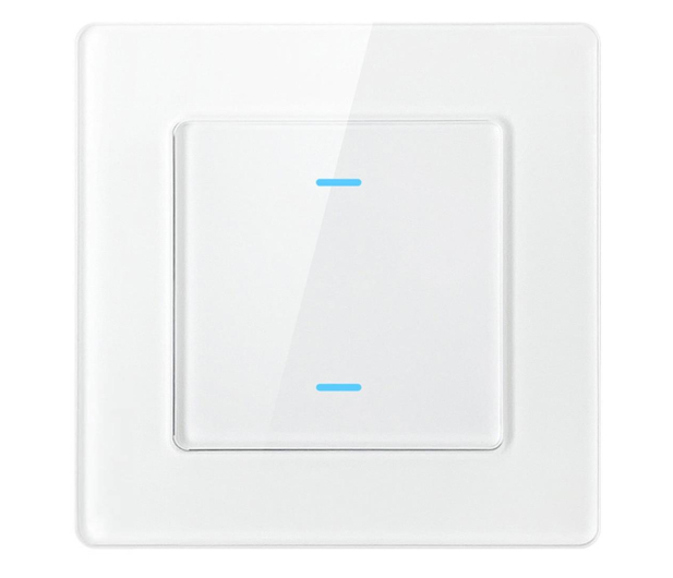 Avatto Dotykowy Włącznik Światła WiFi Podwójny TUYA (biały) - 1177062 - zdjęcie