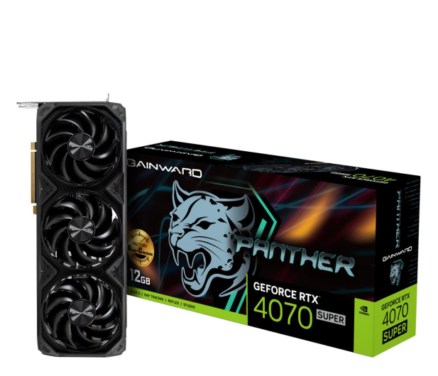 Gainward GeForce RTX 4070 Super Panther OC 12GB GDDR6X - 1210244 - zdjęcie
