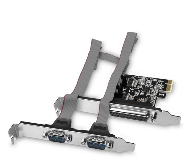 Axagon Kontroler 1x port równoległy LPT + 2x port szeregowy RS232 - 1212031 - zdjęcie