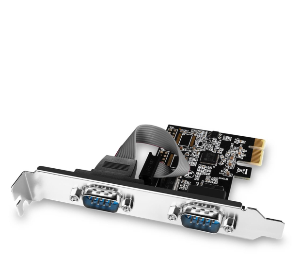 Axagon Kontroler PCIe 2x port szeregowy RS232 250 Kbps - 1212017 - zdjęcie 2
