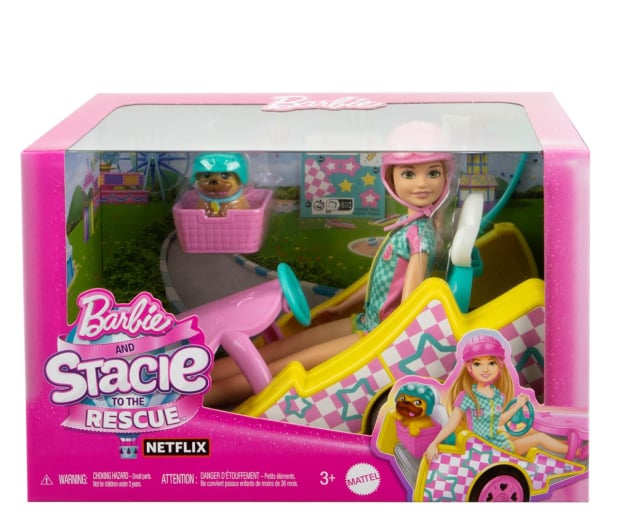 Barbie Gokart Stacie Pojazd filmowy i lalka - 1212792 - zdjęcie 6