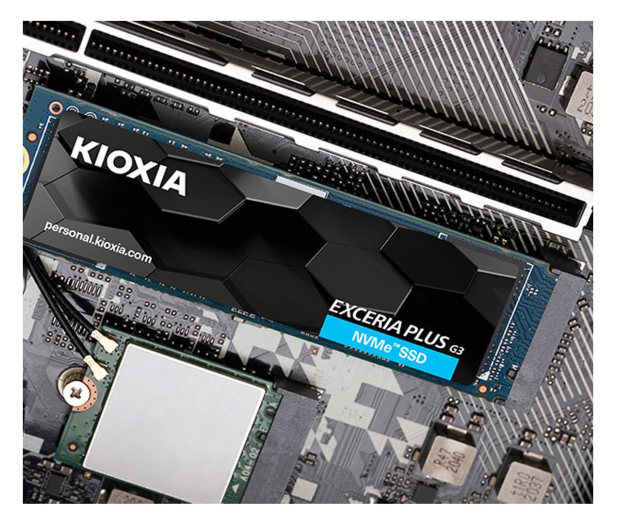 KIOXIA 1TB M.2 PCIe Gen4 NVMe Exceria Plus G3 - 1212635 - zdjęcie 2