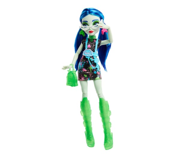 Mattel Monster High Straszysekrety Ghoulia Yelps Seria 3 Neonowa - 1212848 - zdjęcie 2
