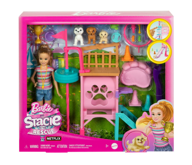 Barbie Plac zabaw piesków + Stacie Zestaw filmowy - 1212795 - zdjęcie 6