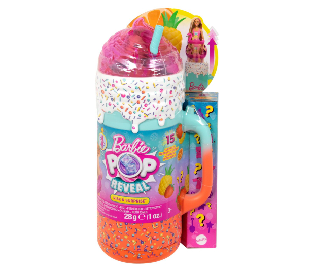 Barbie Pop Reveal Zestaw prezentowy Tropikalne smoothie - 1212830 - zdjęcie 6