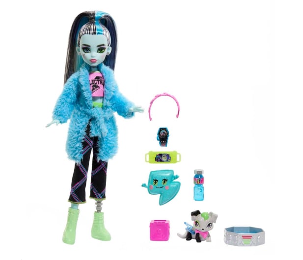 Mattel Monster High Piżama Party Frankie Stein - 1212839 - zdjęcie