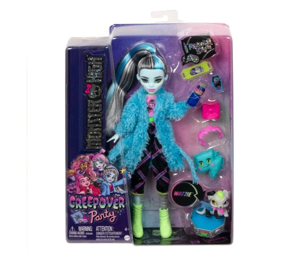 Mattel Monster High Piżama Party Frankie Stein - 1212839 - zdjęcie 5