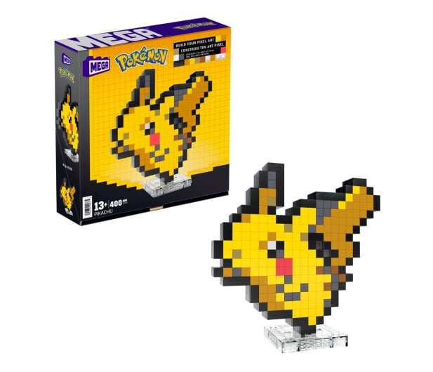Mega Bloks Mega Construx Pokemon Pixel Pikachu - 1212903 - zdjęcie