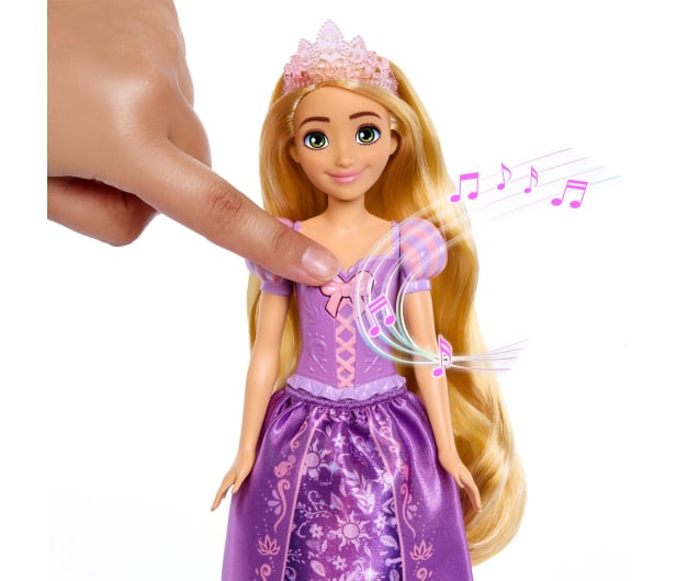 Mattel Disney Princess Śpiewająca Roszpunka - 1212858 - zdjęcie 2