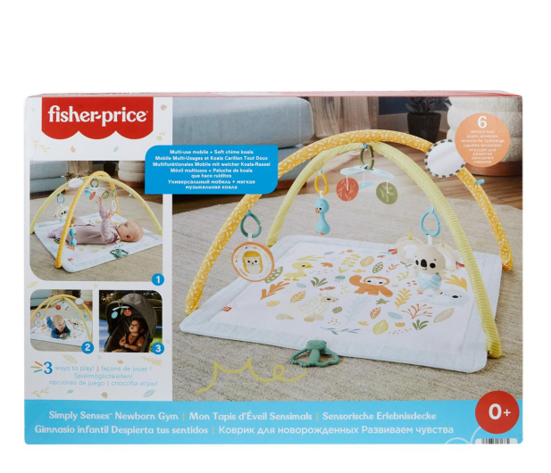 Fisher-Price Mata sensoryczna premium dla niemowląt - 1212890 - zdjęcie 6