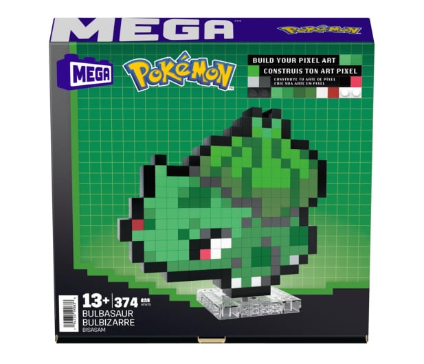 Mega Bloks Mega Construx Pokemon Pixel Bulbasaur - 1212906 - zdjęcie 2