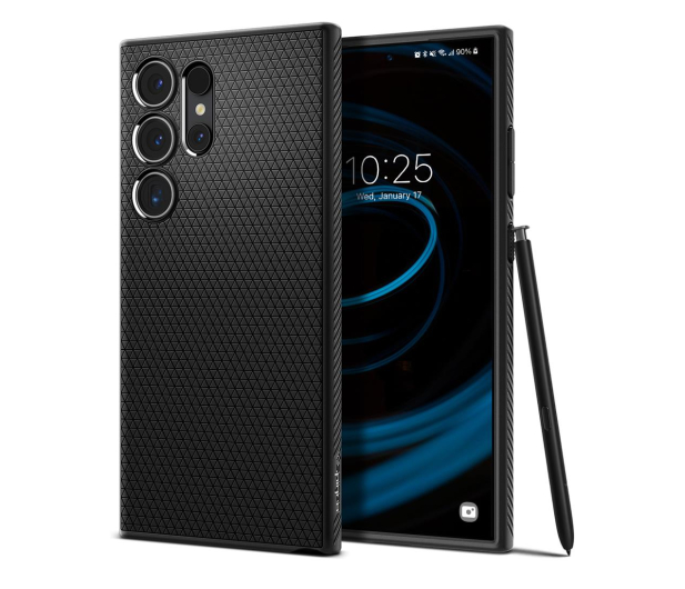 Spigen Liquid Air do Samsung Galaxy S24 Ultra Matte Black - 1211602 - zdjęcie