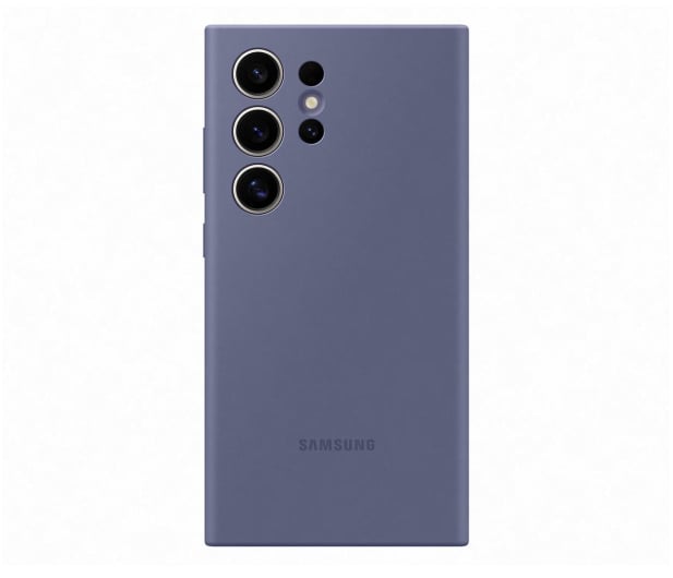 Samsung Silicone Case do Galaxy S24 ultra fiolet - 1210644 - zdjęcie