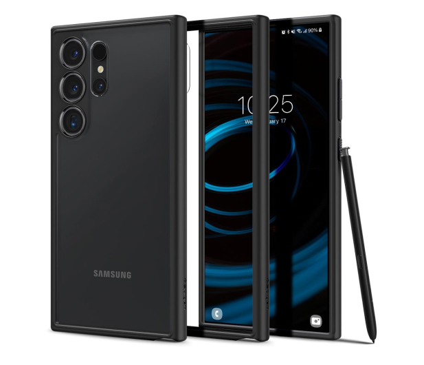 Spigen Ultra Hybrid do Samsung Galaxy S24 Ultra Matte Black - 1211643 - zdjęcie