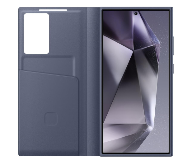 Samsung Smart View Wallet Case do Galaxy s24 ultra fioletowy - 1210680 - zdjęcie