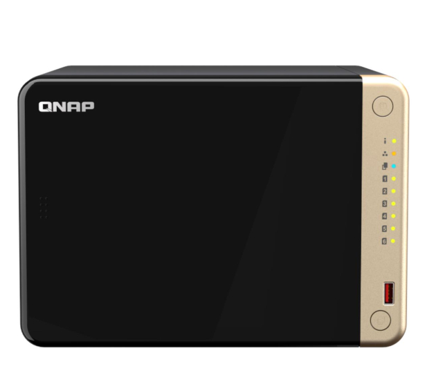 QNAP TS-664-8G (6xHDD, 4x2.0-2.9GHz, 8GB, 4xUSB, 2xLAN) - 1213990 - zdjęcie 2