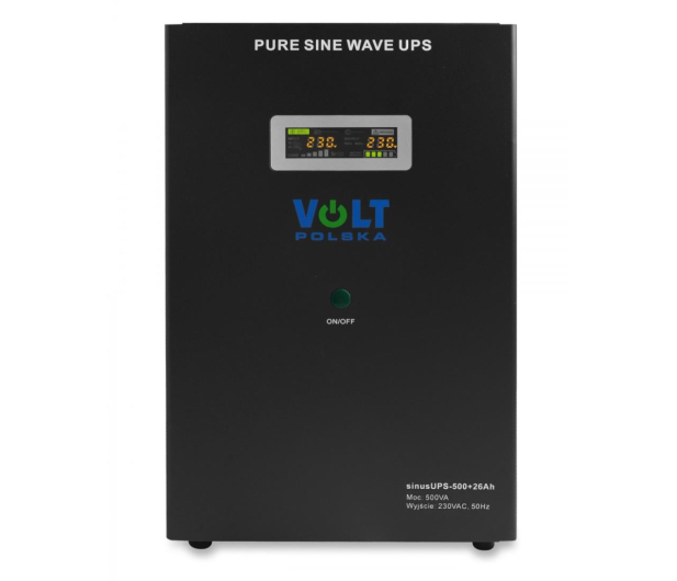VOLT SINUS UPS 500 + 26Ah (300/500W) [1,5m przewód] - 1213025 - zdjęcie