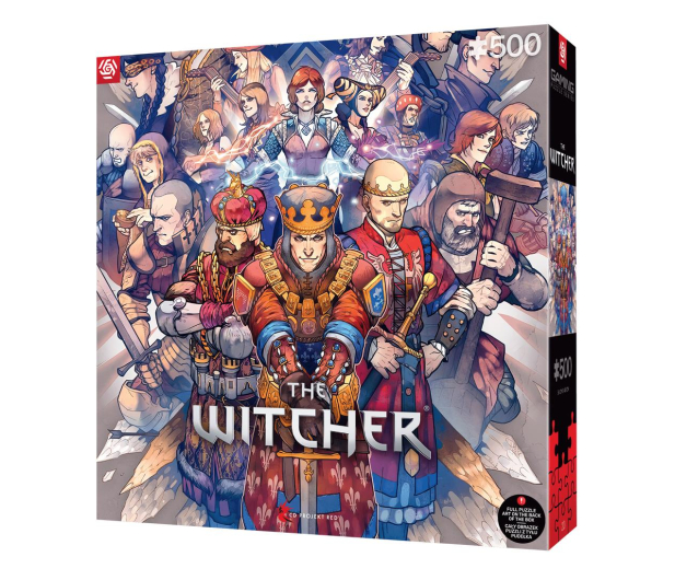Merch The Witcher Northern Realms Puzzles 500 - 1214753 - zdjęcie 2
