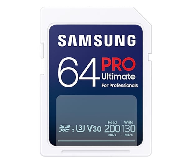 Samsung 64GB SDXC PRO Ultimate 200MB/s z czytnikiem - 1214932 - zdjęcie 3