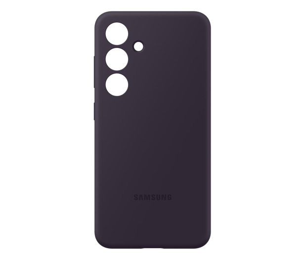 Samsung Silicone Case do Galaxy S24 ciemny fiolet - 1210629 - zdjęcie 5
