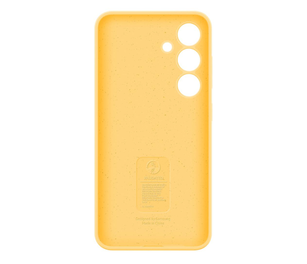 Samsung Silicone Case do Galaxy S24 żółty - 1210632 - zdjęcie 4