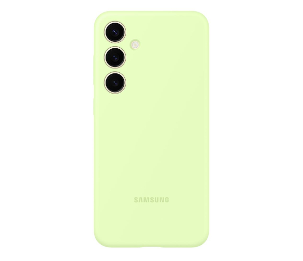 Samsung Silicone Case do Galaxy S24+ jasnozielony - 1210640 - zdjęcie