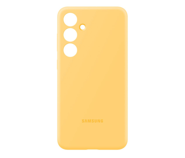 Samsung Silicone Case do Galaxy S24+ żółty - 1210638 - zdjęcie 5