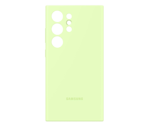 Samsung Silicone Case do Galaxy S24 ultra jasnozielony - 1210647 - zdjęcie 5