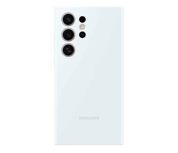 Samsung Silicone Case do Galaxy S24 ultra biały - 1210641 - zdjęcie