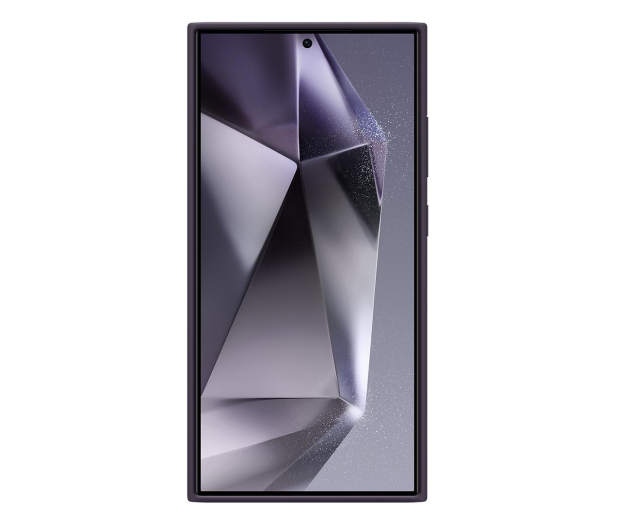 Samsung Silicone Case do Galaxy S24 ultra ciemny fiolet - 1210643 - zdjęcie 2