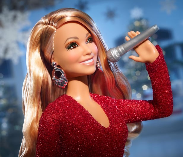 Barbie Signature Mariah Carey Lalka świąteczna - 1215896 - zdjęcie 4