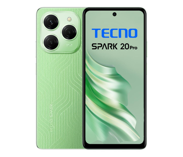 TECNO Spark 20 Pro 12/256GB Magic Skin Green - 1213056 - zdjęcie