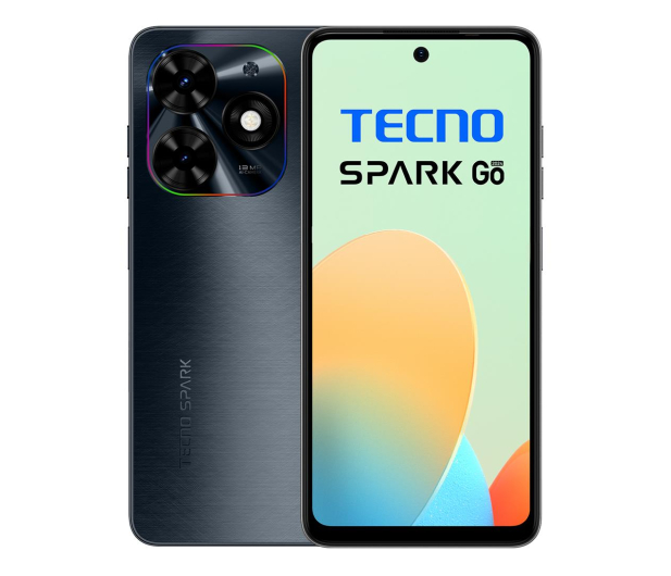 TECNO Spark Go 2024 4/128GB Gravity Black 90Hz - 1213101 - zdjęcie