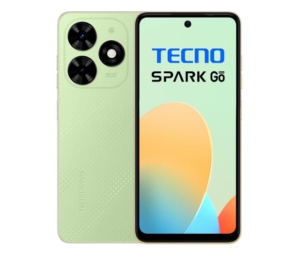 TECNO Spark Go 2024 4/128GB Magic Skin Green 90Hz - 1213108 - zdjęcie
