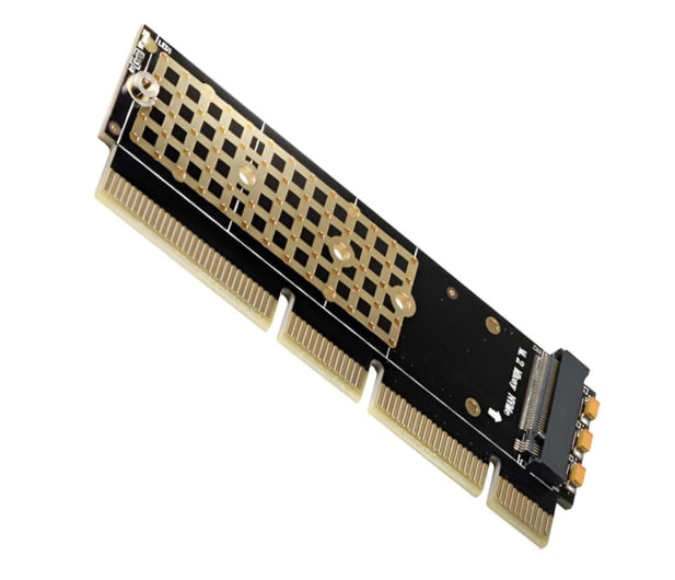 Axagon PCEM2-1U PCI-E 3.0 16x - M.2 SSD NVMe, 80mm SSD, low profile - 1127194 - zdjęcie 2