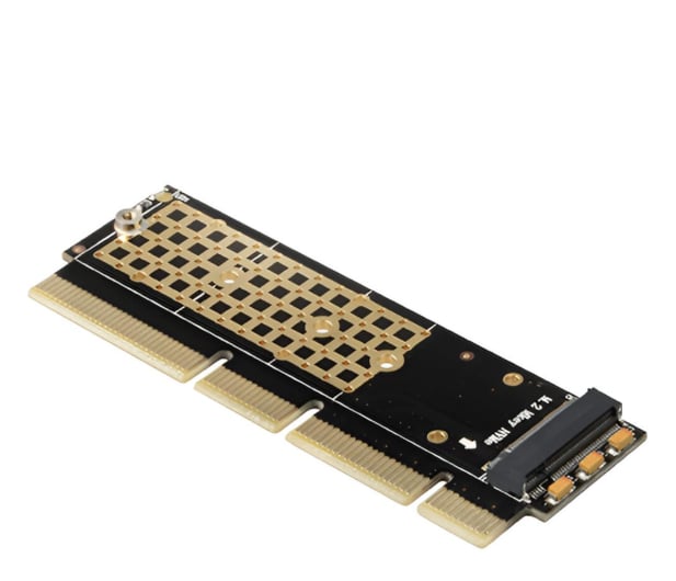 Axagon PCEM2-1U PCI-E 3.0 16x - M.2 SSD NVMe, 80mm SSD, low profile - 1127194 - zdjęcie