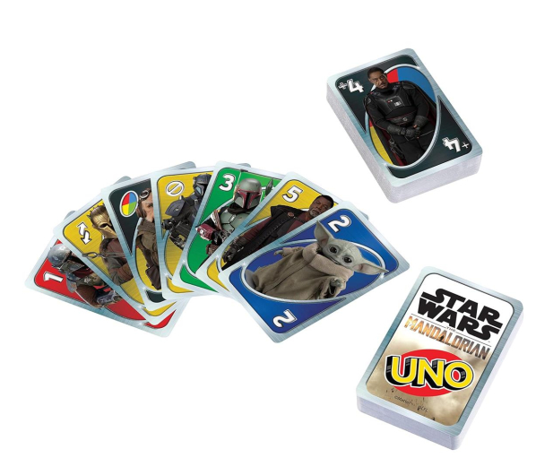 Mattel Uno Star Wars Mandalorian - 1215924 - zdjęcie 3