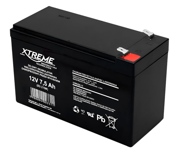 BLOW Akumulator żelowy 12V 7.5Ah XTREME - 1217812 - zdjęcie